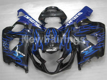 Laden Sie das Bild in den Galerie-Viewer, Black and Blue Flame - GSX-R750 04-05 Fairing Kit Vehicles