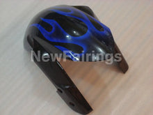 Laden Sie das Bild in den Galerie-Viewer, Black and Blue Flame - GSX-R750 08-10 Fairing Kit Vehicles