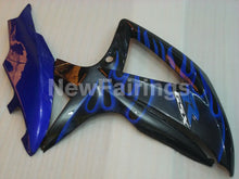 Laden Sie das Bild in den Galerie-Viewer, Black and Blue Flame - GSX-R750 08-10 Fairing Kit Vehicles