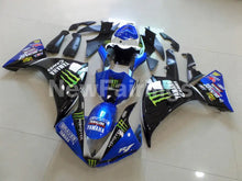 Laden Sie das Bild in den Galerie-Viewer, Black Blue Monster - YZF-R1 12-14 Fairing Kit - Vehicles &amp;