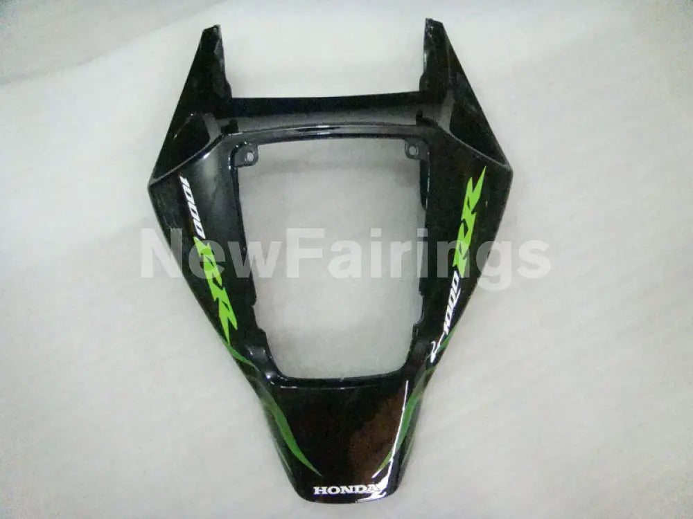 Black and Green Flame - CBR1000RR 06-07 Fairing Kit -