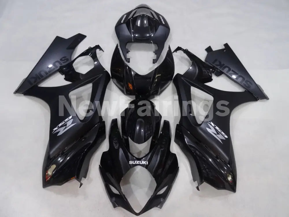 Black Matte Factory Style - GSX - R1000 07 - 08 Fairing Kit