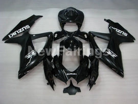 Black Matte Black Factory Style - GSX-R600 08-10 Fairing Kit