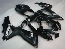 Black Matte Black Factory Style - GSX-R600 08-10 Fairing Kit