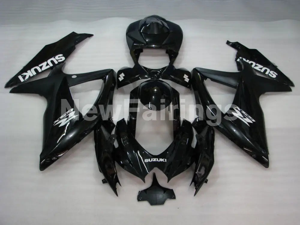 Black Matte Factory Style - GSX-R750 08-10 Fairing Kit