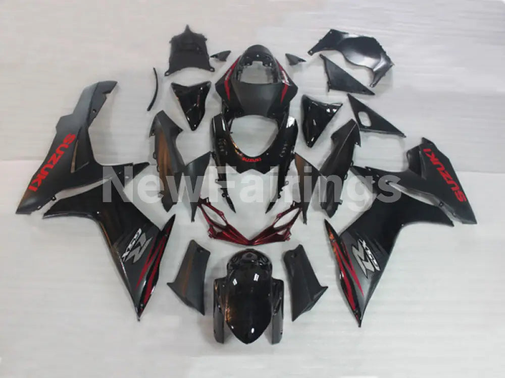 Black Matte Factory Style - GSX-R750 11-24 Fairing Kit