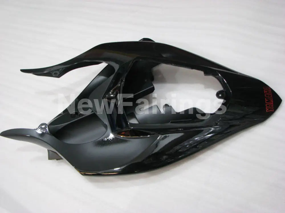 Black Matte Black red stickers Factory Style - YZF-R1 04-06