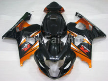 Laden Sie das Bild in den Galerie-Viewer, Black and Orange Factory Style - GSX-R600 04-05 Fairing Kit