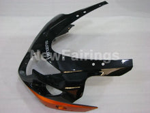 Laden Sie das Bild in den Galerie-Viewer, Black and Orange Factory Style - GSX-R750 04-05 Fairing Kit