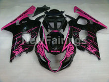 Laden Sie das Bild in den Galerie-Viewer, Black and Pink Corona - GSX-R600 04-05 Fairing Kit -