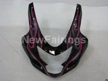 Laden Sie das Bild in den Galerie-Viewer, Black and Pink Flame - GSX-R750 04-05 Fairing Kit Vehicles