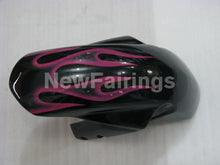 Laden Sie das Bild in den Galerie-Viewer, Black and Pink Flame - GSX-R750 04-05 Fairing Kit Vehicles