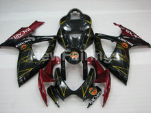 Laden Sie das Bild in den Galerie-Viewer, Black and Red BACARDI - GSX-R600 06-07 Fairing Kit -