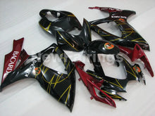 Laden Sie das Bild in den Galerie-Viewer, Black and Red BACARDI - GSX-R600 06-07 Fairing Kit -