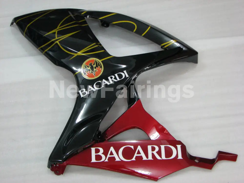 Black and Red BACARDI - GSX-R600 06-07 Fairing Kit -