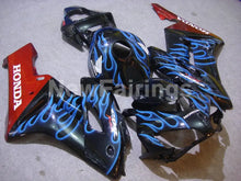 Laden Sie das Bild in den Galerie-Viewer, Black Red and Blue Flame - CBR1000RR 04-05 Fairing Kit -