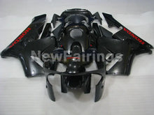 Laden Sie das Bild in den Galerie-Viewer, Black with red decals Factory Style - CBR600RR 03-04 Fairing