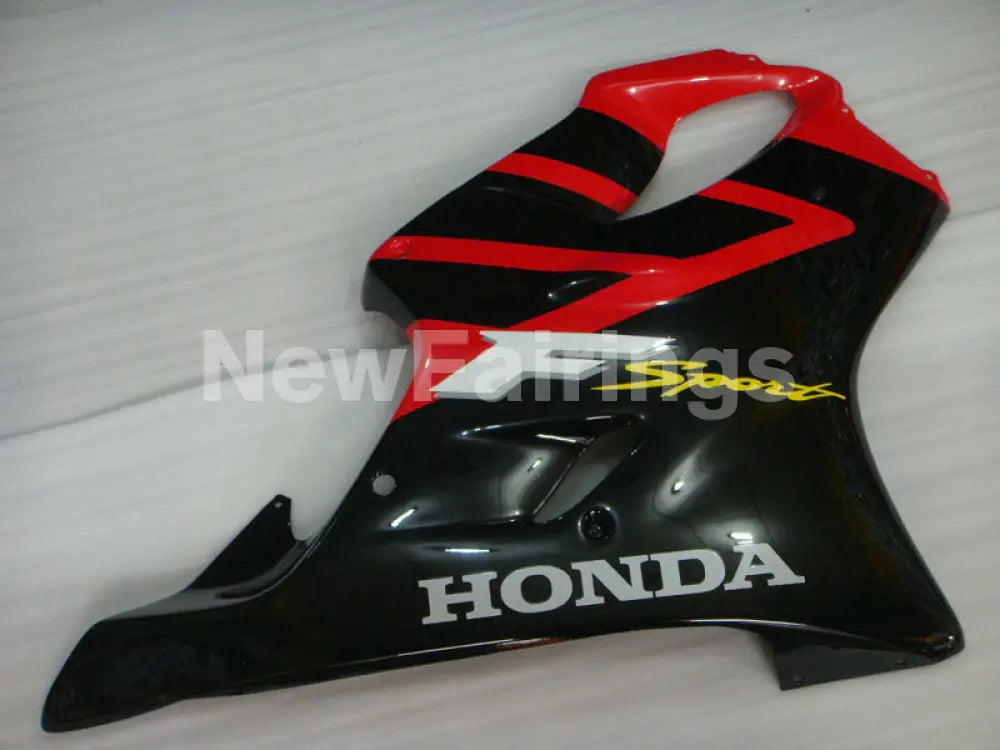 Black and Red Factory Style - CBR600 F4i 01-03 Fairing Kit -