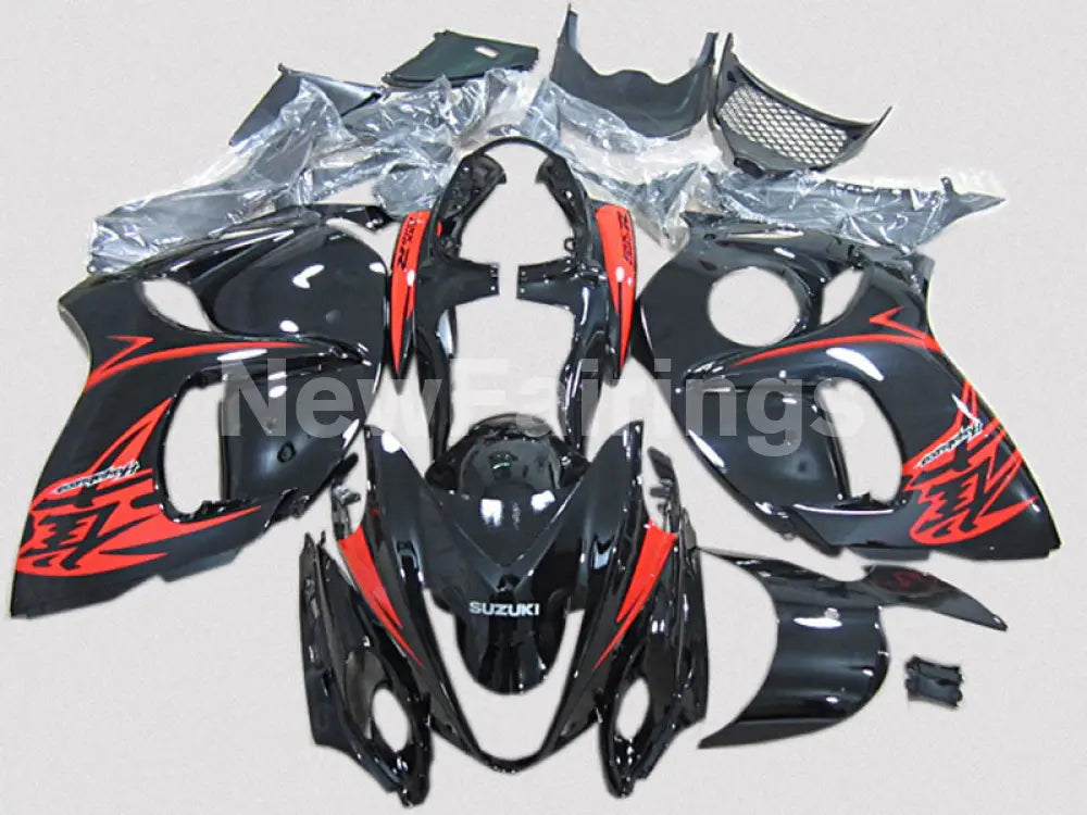 Black Red Factory Style - GSX1300R Hayabusa 08-20 Fairing