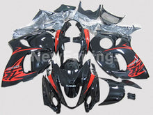 Laden Sie das Bild in den Galerie-Viewer, Black Red Factory Style - GSX1300R Hayabusa 08-20 Fairing