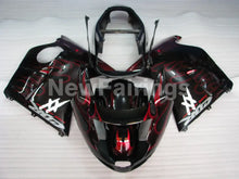 Laden Sie das Bild in den Galerie-Viewer, Black Red Flame - CBR 1100 XX 96-07 Fairing Kit - Vehicles &amp;