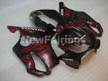 Laden Sie das Bild in den Galerie-Viewer, Black and Red Flame - CBR600 F4i 04-06 Fairing Kit -