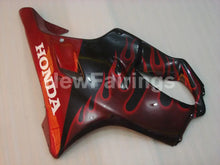 Laden Sie das Bild in den Galerie-Viewer, Black and Red Flame - CBR600 F4i 04-06 Fairing Kit -