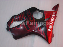 Laden Sie das Bild in den Galerie-Viewer, Black and Red Flame - CBR600 F4i 04-06 Fairing Kit -