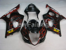 Laden Sie das Bild in den Galerie-Viewer, Black Red Flame - GSX - R1000 03 - 04 Fairing Kit Vehicles