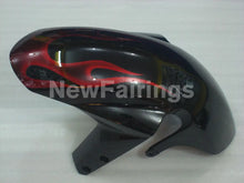 Laden Sie das Bild in den Galerie-Viewer, Black and Red Flame - GSX-R600 04-05 Fairing Kit - Vehicles