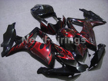 Laden Sie das Bild in den Galerie-Viewer, Black Red Flame - GSX-R750 08-10 Fairing Kit Vehicles &amp;