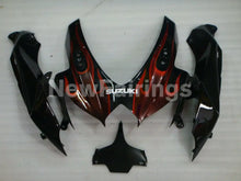 Laden Sie das Bild in den Galerie-Viewer, Black and Red Flame - GSX-R750 08-10 Fairing Kit Vehicles &amp;