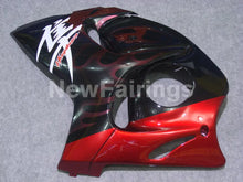 Laden Sie das Bild in den Galerie-Viewer, Black and Red Flame - GSX1300R Hayabusa 08-20 Fairing Kit