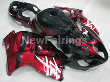 Laden Sie das Bild in den Galerie-Viewer, Black Red Flame - GSX1300R Hayabusa 99-07 Fairing Kit