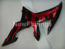 Laden Sie das Bild in den Galerie-Viewer, Black Red Flame - YZF-R1 02-03 Fairing Kit - Vehicles &amp;