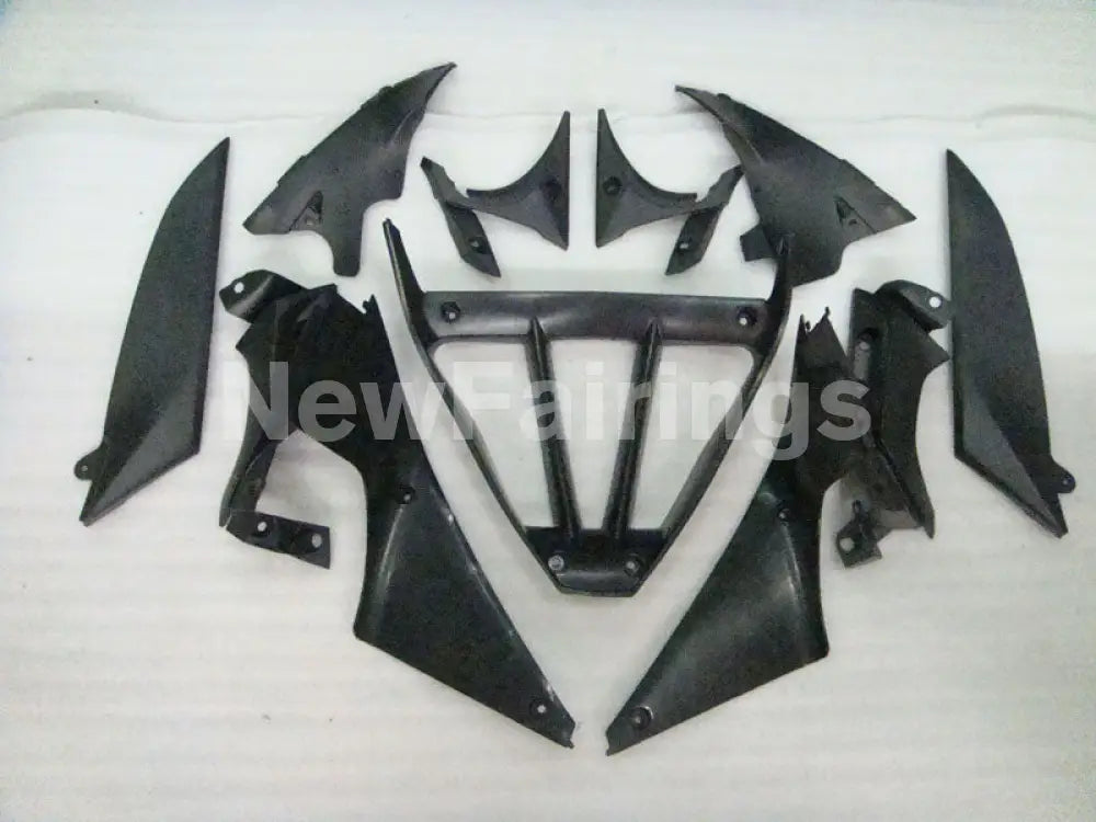 Black and Red Flame - YZF-R1 04-06 Fairing Kit - Vehicles &