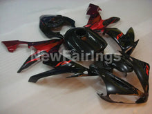 Laden Sie das Bild in den Galerie-Viewer, Black and Red Flame - YZF-R1 04-06 Fairing Kit - Vehicles &amp;