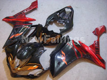 Laden Sie das Bild in den Galerie-Viewer, Black Red Flame - YZF-R1 07-08 Fairing Kit - Vehicles &amp;