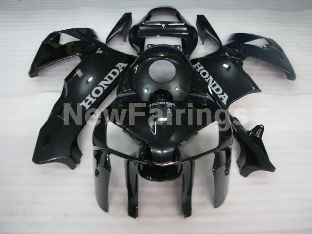 Black with Silver Decals Factory Style - CBR600RR 05-06