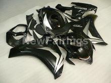 Laden Sie das Bild in den Galerie-Viewer, Black and Silver Factory Style - CBR1000RR 08-11 Fairing Kit