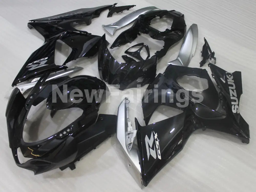 Black Silver Factory Style - GSX - R1000 09 - 16 Fairing