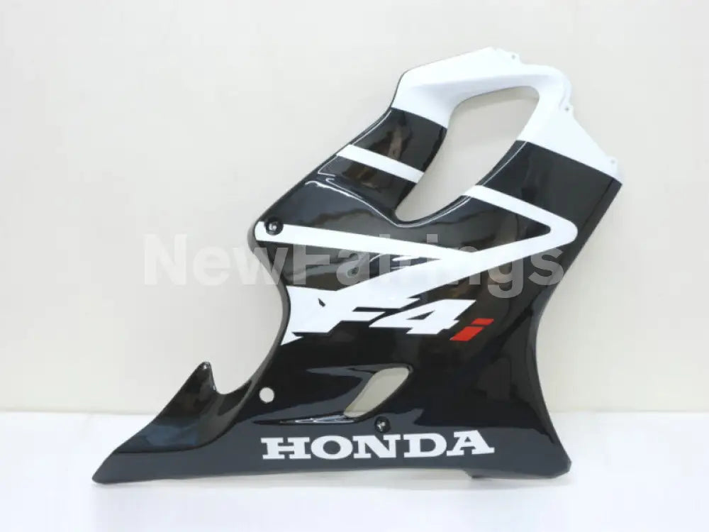 Black and White Factory Style - CBR600 F4i 04-06 Fairing Kit