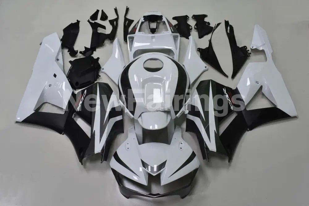 Black White Factory Style - CBR600RR 13-23 Fairing Kit -