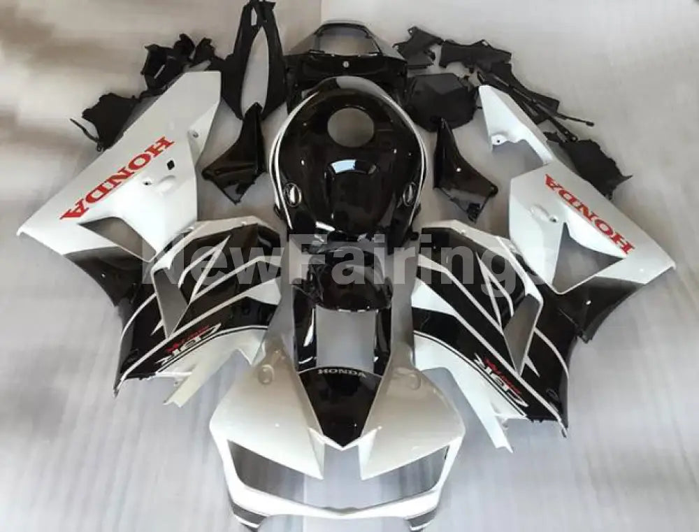 Black and White Factory Style - CBR600RR 13-23 Fairing Kit -