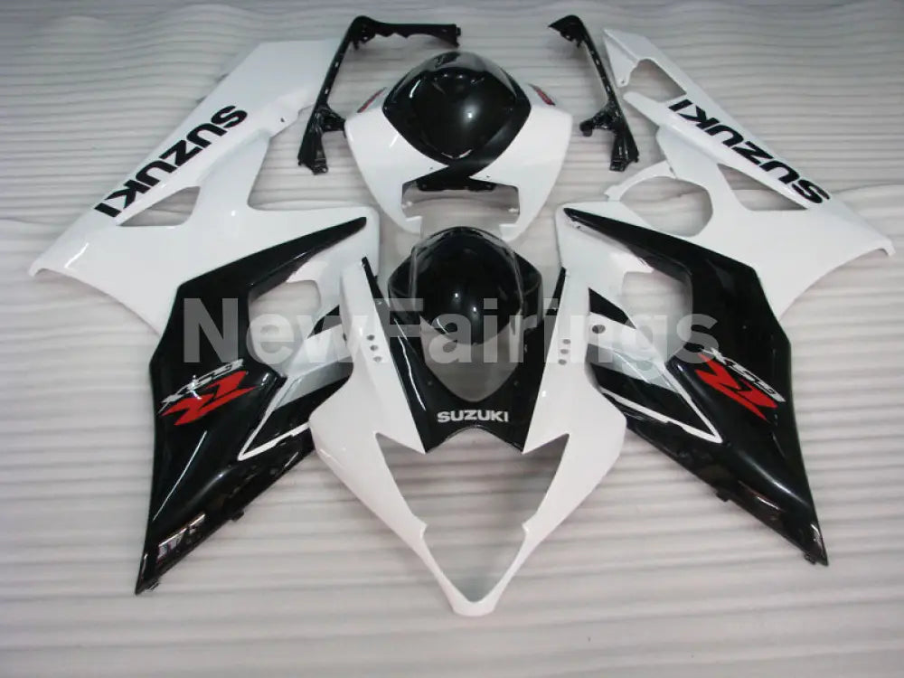 Black White Factory Style - GSX - R1000 05 - 06 Fairing Kit