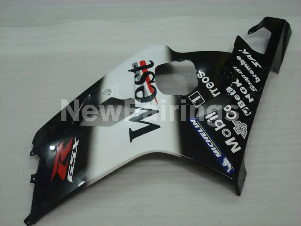 Black and White West - GSX-R750 04-05 Fairing Kit Vehicles