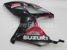 Laden Sie das Bild in den Galerie-Viewer, Black and Wine Red Factory Style - GSX-R600 06-07 Fairing