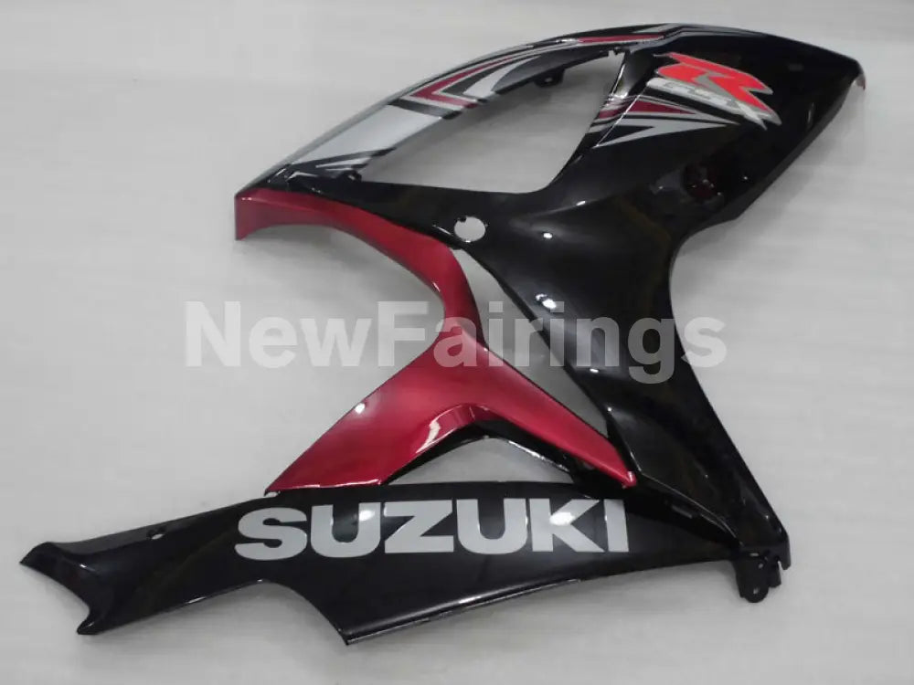 Black and Wine Red Factory Style - GSX-R750 06-07 Fairing