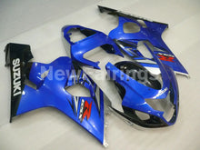 Laden Sie das Bild in den Galerie-Viewer, Blue and Black Factory Style - GSX-R600 04-05 Fairing Kit -