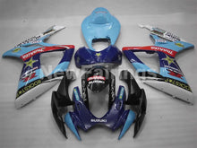 Laden Sie das Bild in den Galerie-Viewer, Blue and Black MOTOREX - GSX-R600 06-07 Fairing Kit -